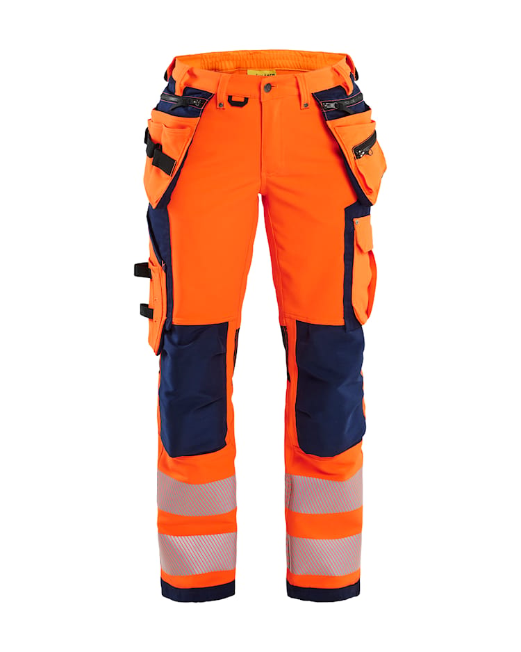 7197 Women's Hi-Vis Trousers with 4-way-Stretch
