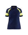 3529 Women's Polo Shirt with Hi-vis