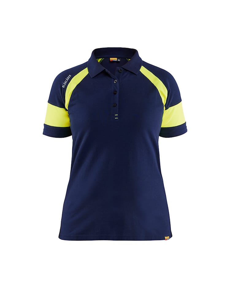 3529 Women's Polo Shirt with Hi-vis