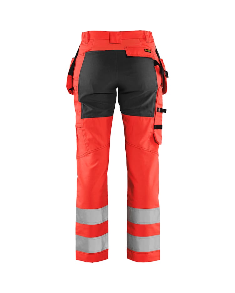 7163 Women's Hi-Vis Trousers with Stretch