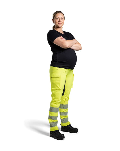 7100 Women's Hi-Vis 4-way Stretch Maternity Trousers