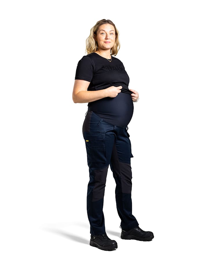7101 Women's Maternity Service Trousers with Stretch