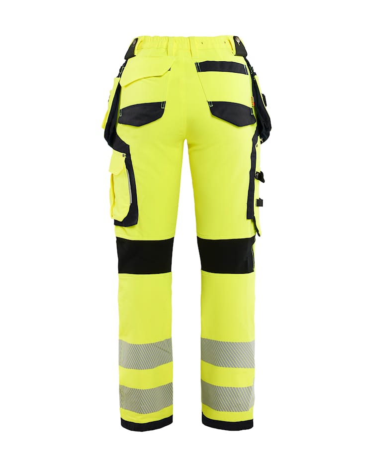 7197 Women's Hi-Vis Trousers with 4-way-Stretch