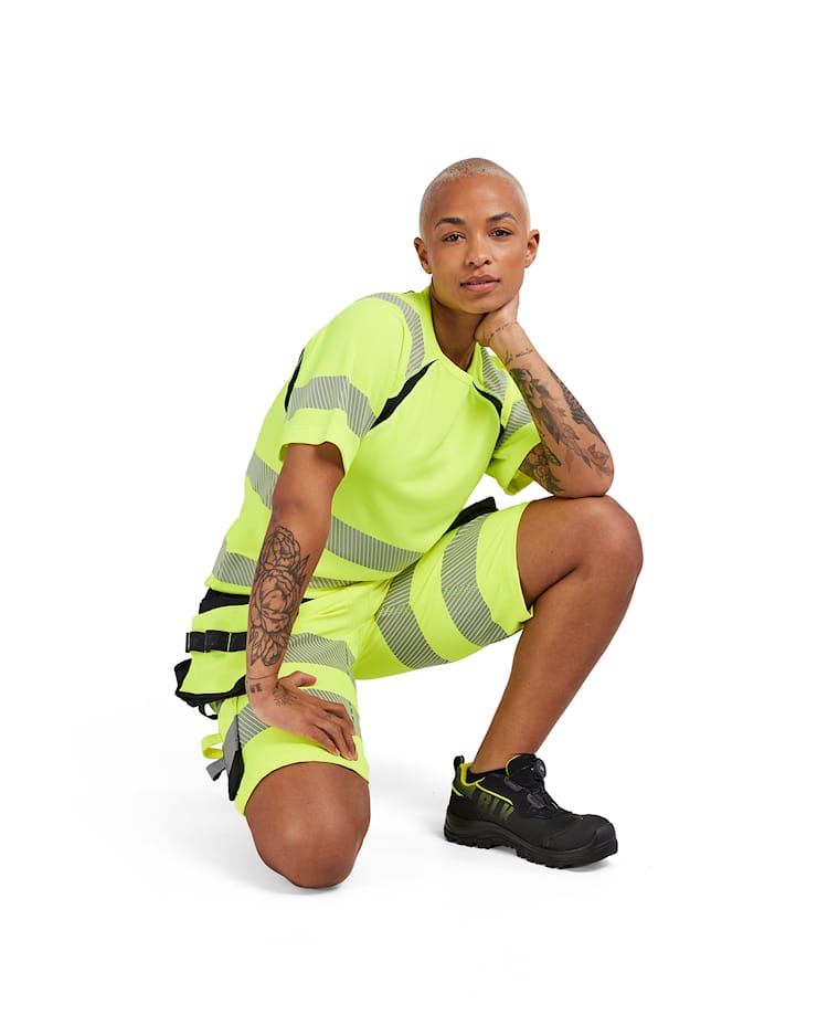 7020 Women's Hi-Vis Shorts 4-way Stretch