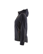 5941 Women's Knitted Jacket with Softshell and Hood