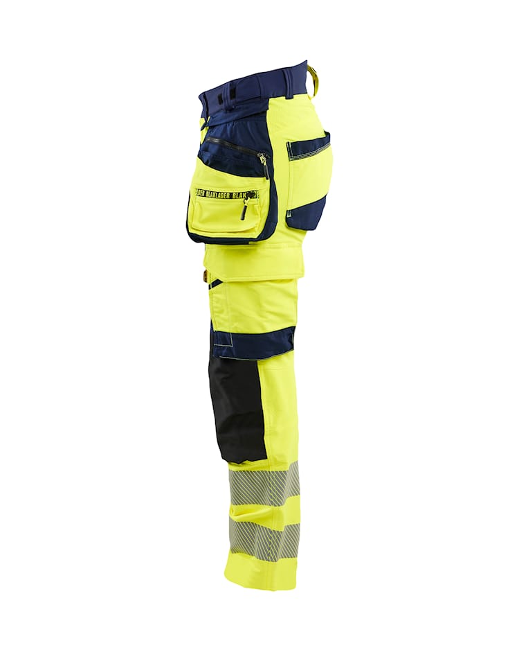 7022 Women's Hi-Vis Trousers 4-way Stretch