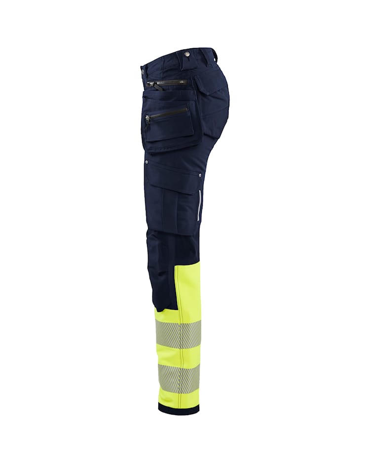 7193 Women's Hi-Vis Trouser with 4-way-Stretch
