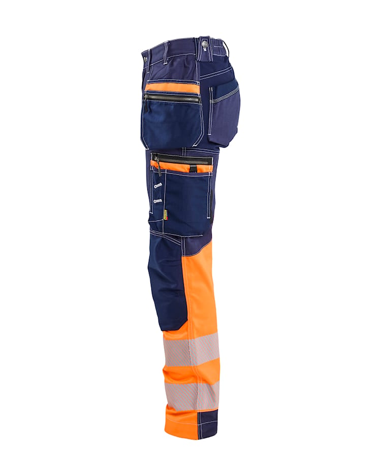 7196 Women's Hi-vis Trousers with Stretch