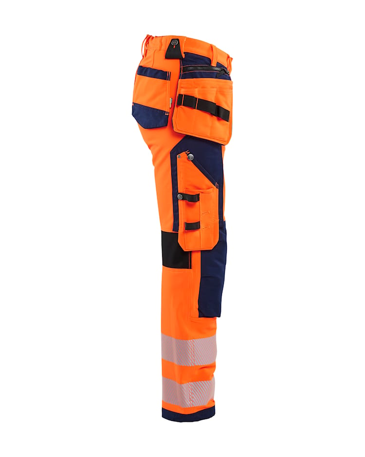 7197 Women's Hi-Vis Trousers with 4-way-Stretch