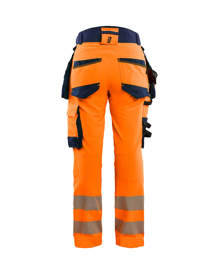 7022 Women's Hi-Vis Trousers 4-way Stretch