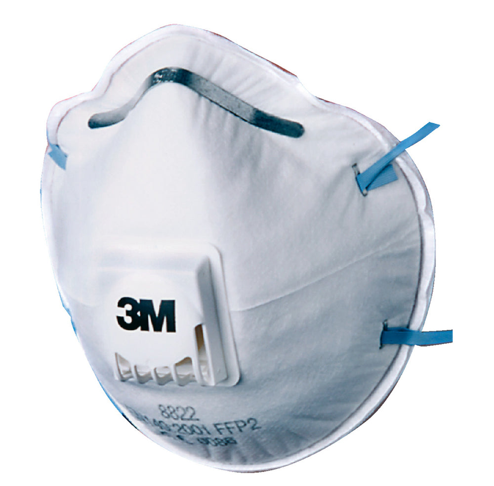 3m 8822 Mask P2v White