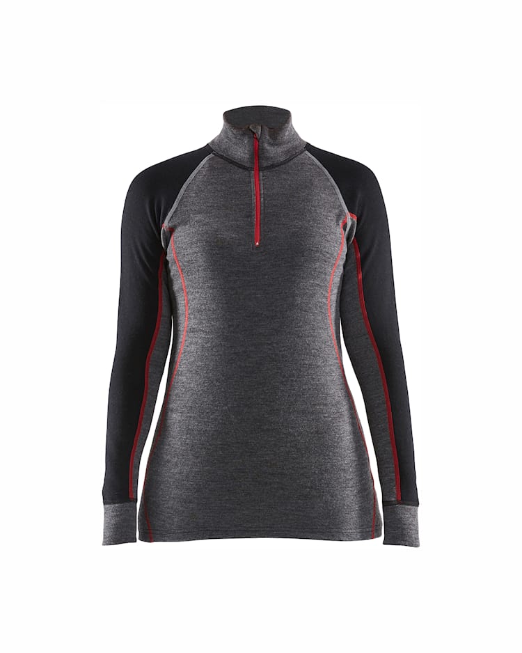 7299 Women's zip-up Thermal Top XWarm