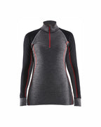 7299 Women's zip-up Thermal Top XWarm