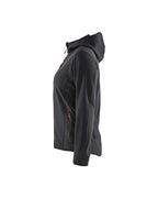 5941 Women's Knitted Jacket with Softshell and Hood