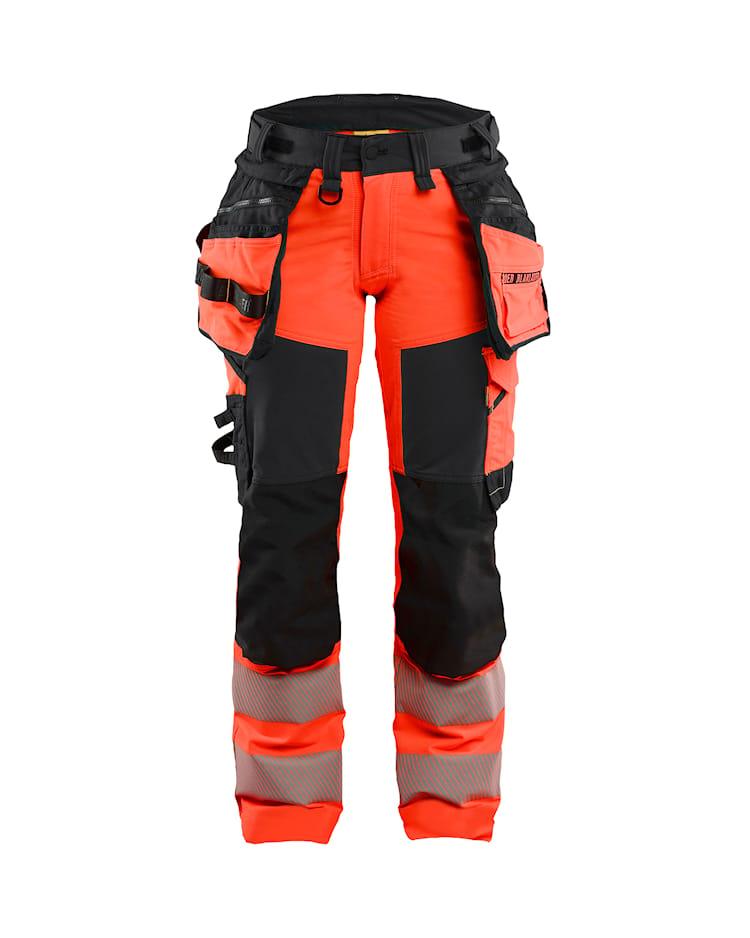 7022 Women's Hi-Vis Trousers 4-way Stretch