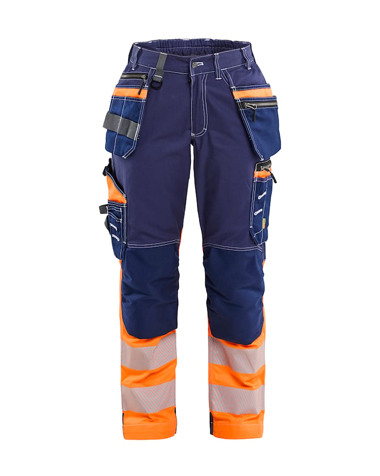 7196 Women's Hi-vis Trousers with Stretch