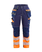 7196 Women's Hi-vis Trousers with Stretch