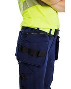 7193 Women's Hi-Vis Trouser with 4-way-Stretch