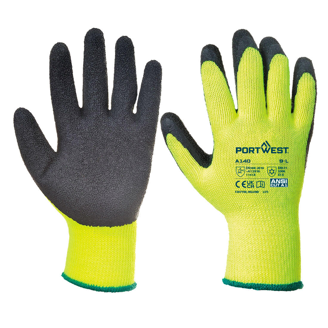 A140 Cold 10 Latex Crinkle Glove