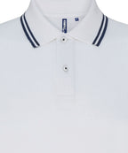 Women's classic fit tipped polo