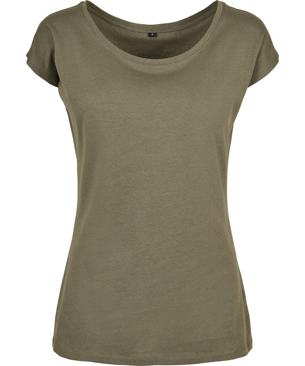 Women's Wide Neck Tee