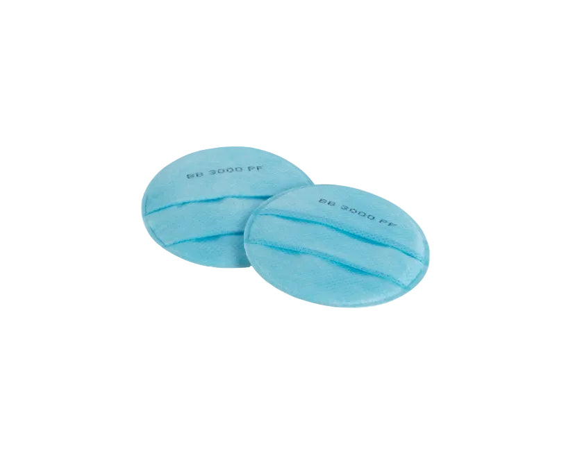 Beeswift Respirator Pre Filters (5 Pair Pack) Blue