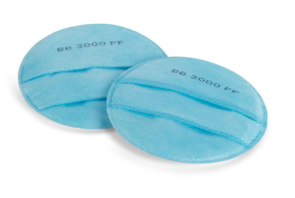Beeswift Respirator Pre Filters (5 Pair Pack) Blue