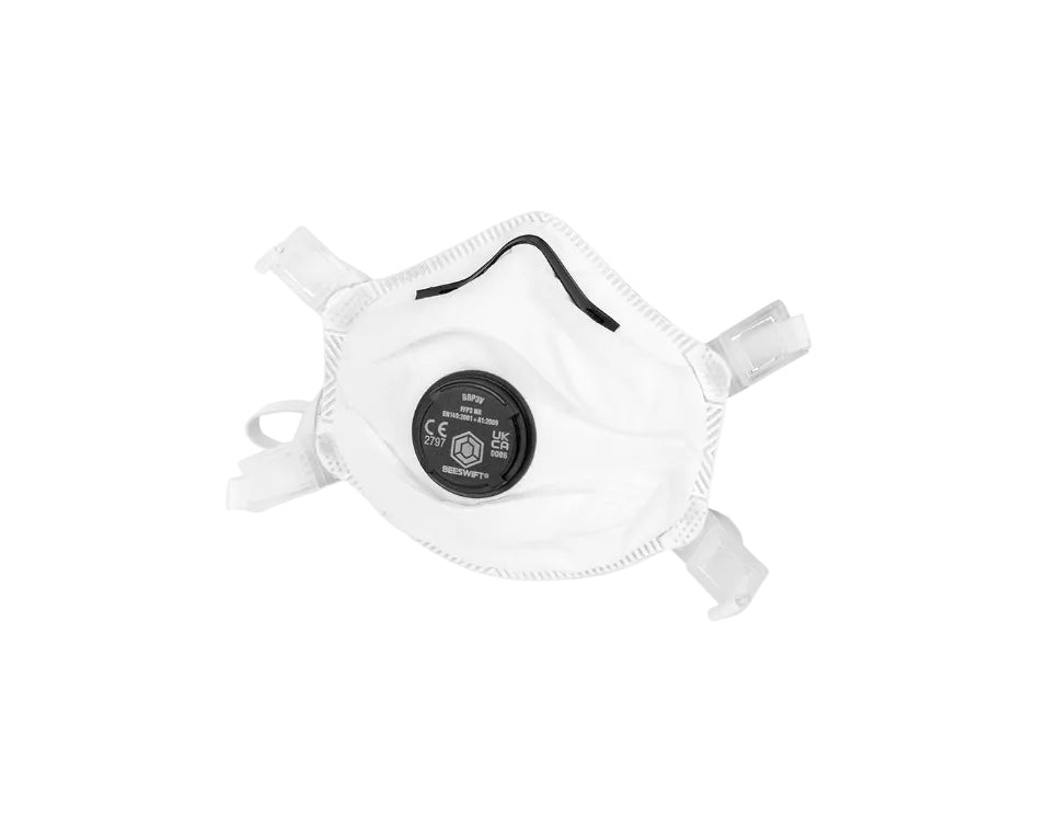 Beeswift P3 Valved Mask White