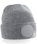 Circular Patch Beanie