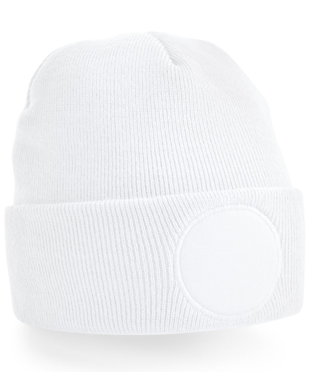 Circular Patch Beanie