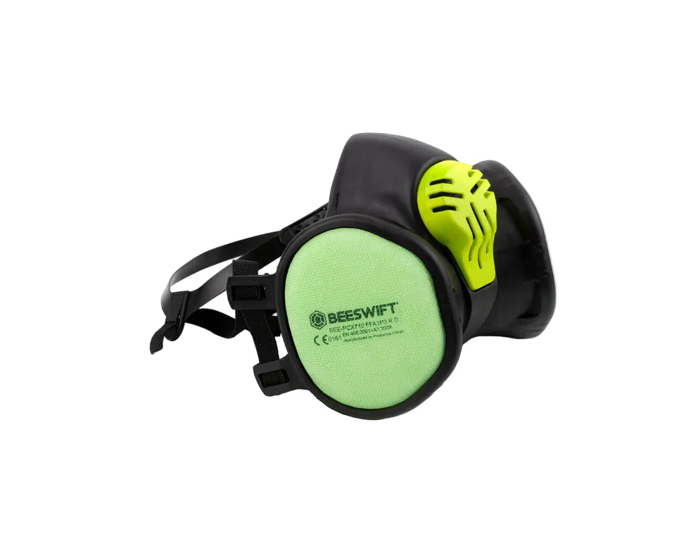 Beeswift Ffa1p3 Maintenance Free Half Mask Black/green