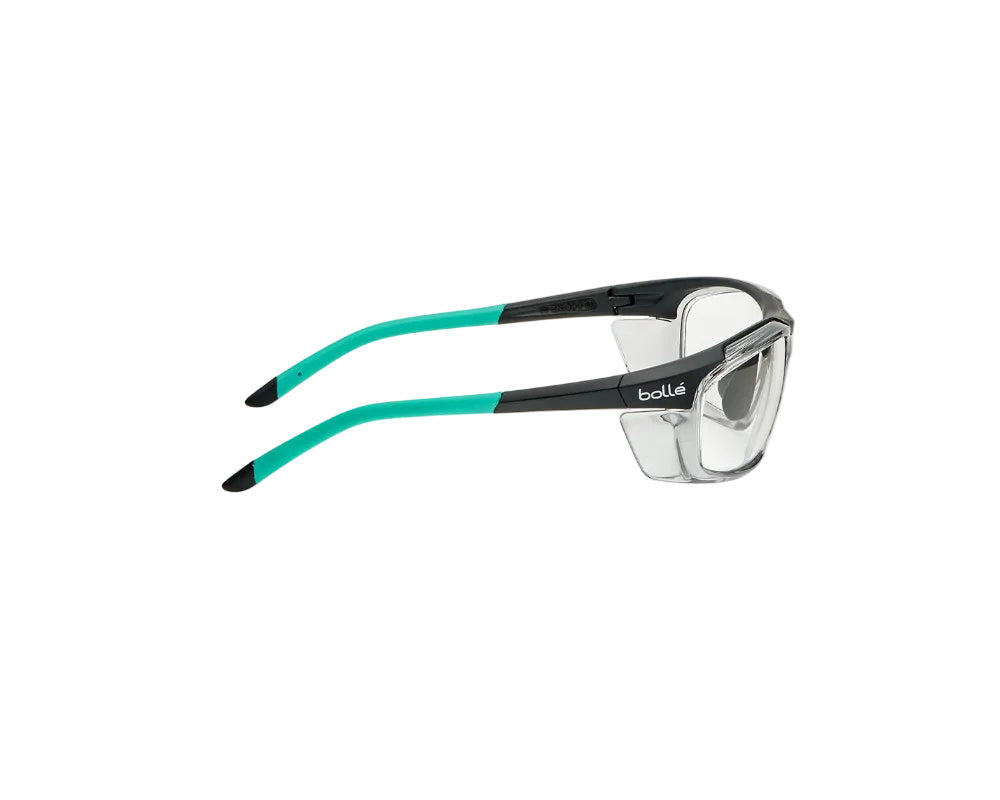 Bolle Safety Harper Broblu Safety Glasses Grey/blue