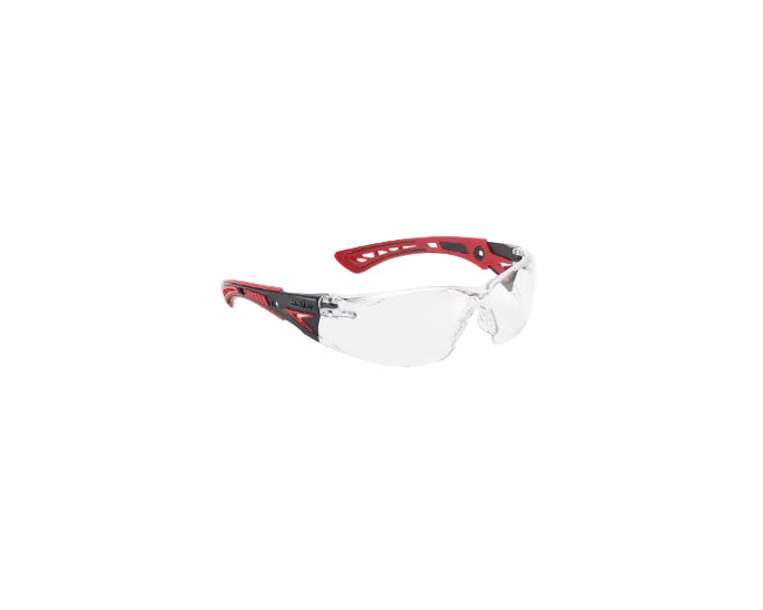 Bolle Safety Rush+ Go Green Platinum Glasses Clear