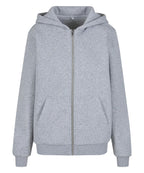Women’s fluffy zip hoodie
