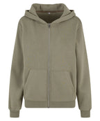 Women’s fluffy zip hoodie