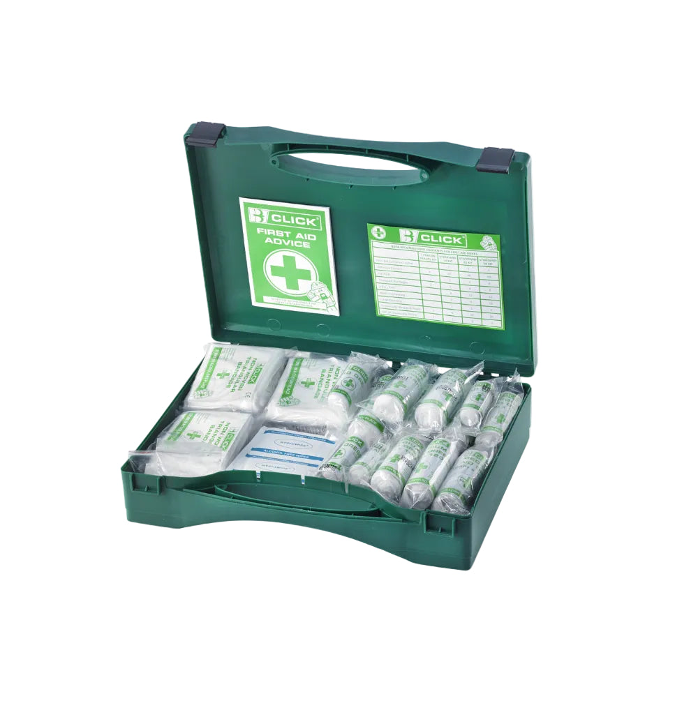 Click Medical 50 Person First Aid Kit Green