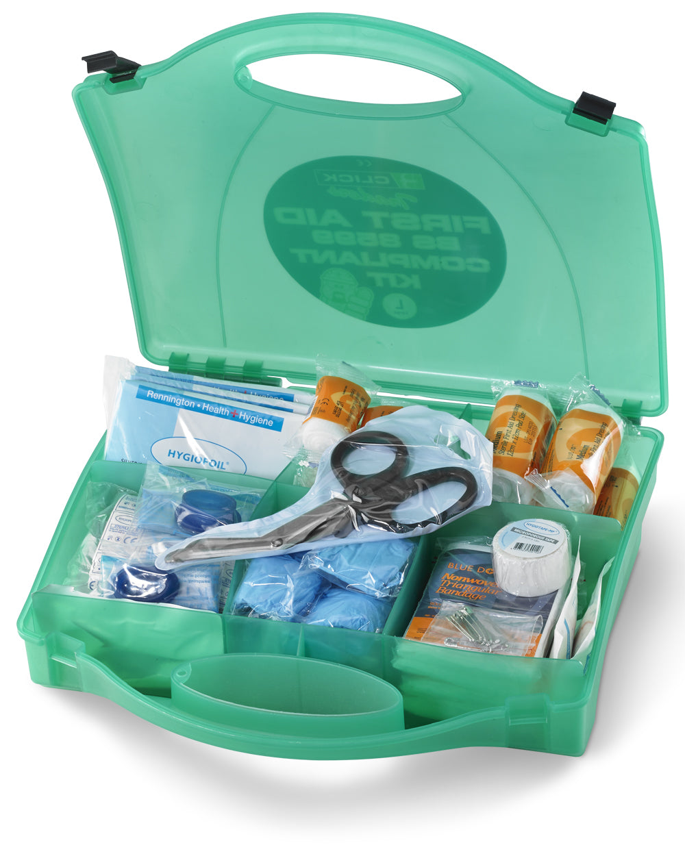 Click Medical Bs8599 First Aid Kit Large Green