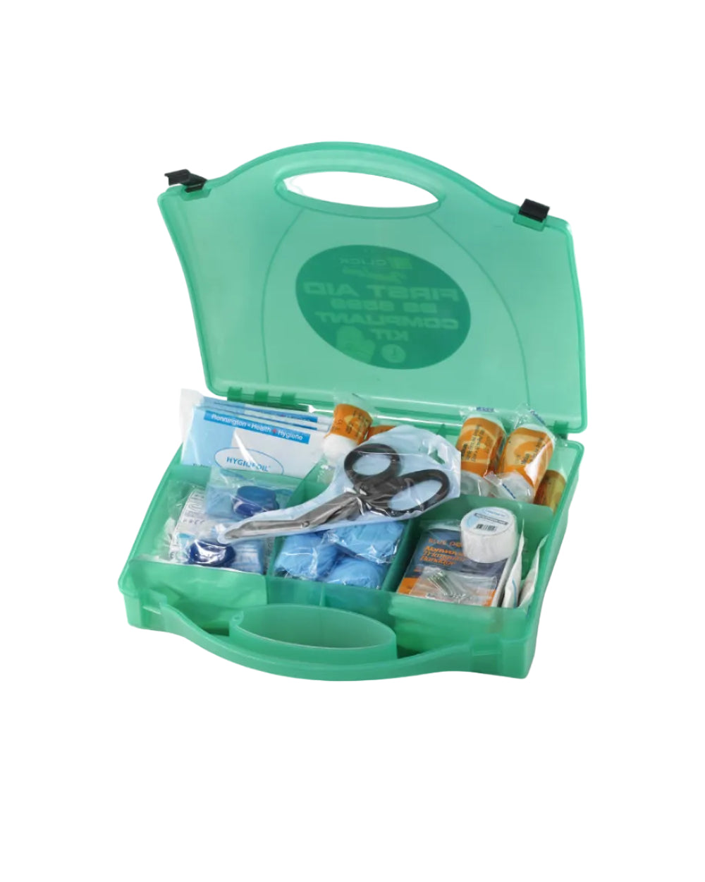 Click Medical Delta Bs8599-1large Workplace First Aid Kit Green