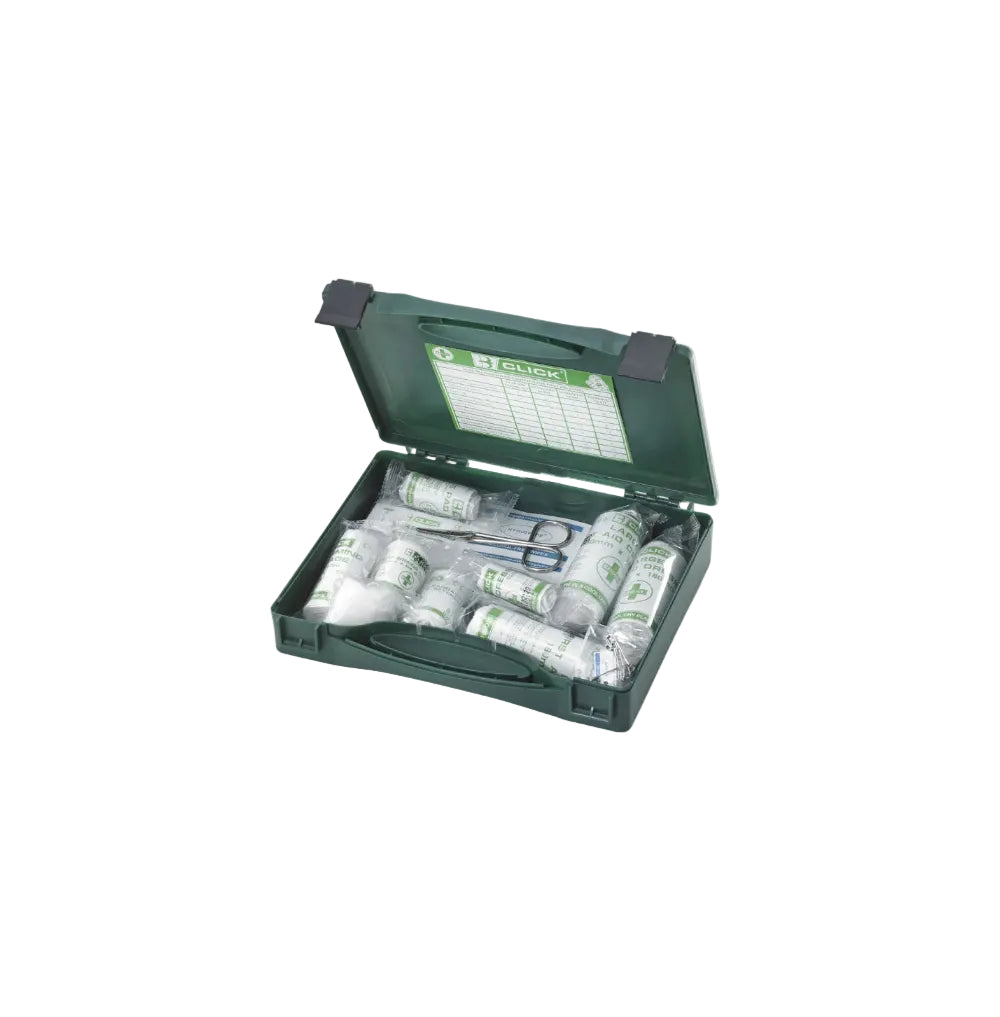 Click Medical Public Service Vehicle (psv) First Aid Kit Green
