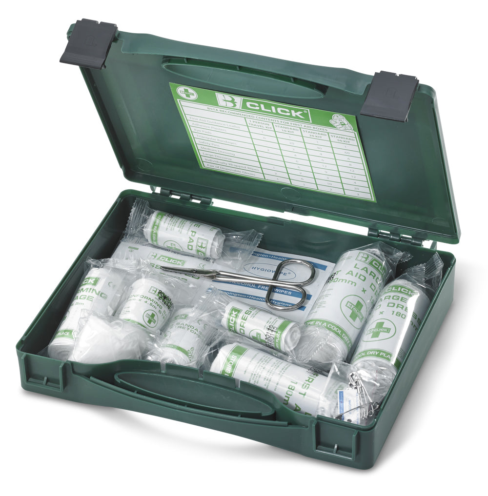 Click Medical Public Service Vehicle (psv) First Aid Kit Green