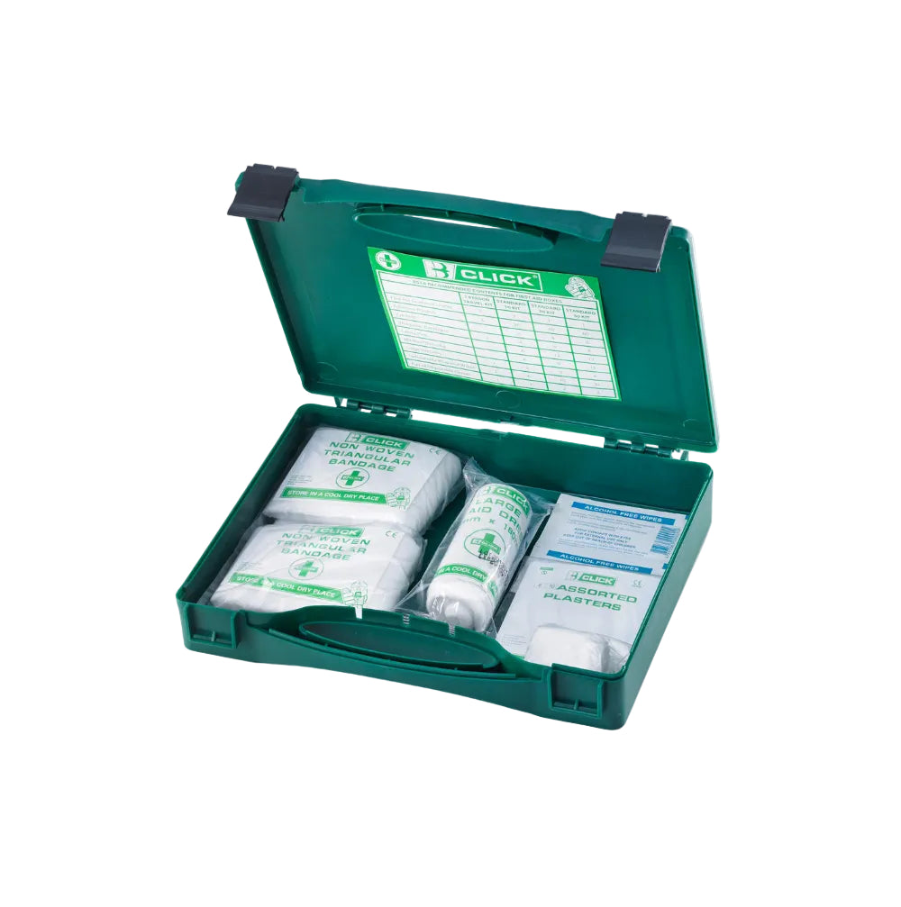 Click Medical Delta 1 Person First Aid Kit Green