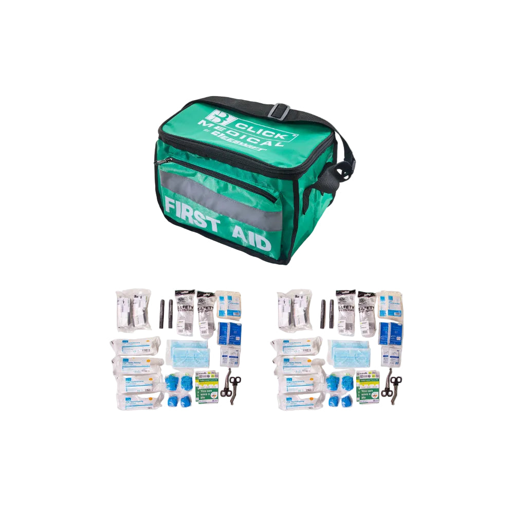 Click Medical Pact (public Access Trauma Kit) In Large Haversack Green