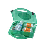 Click Medical 10 Person Trader First Aid Kit Green