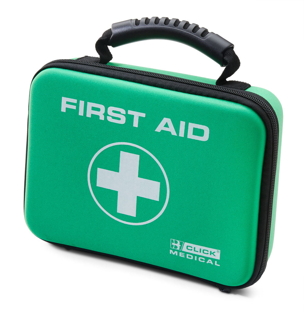 Click Medical Hse 1-10 First Aid Kit In Medium Feva Bag Green