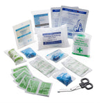 Click Medical Bs8599-2 Medium Travel First Aid Kit In Small Feva Bag Green