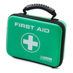 Click Medical Bs8599-2 Medium Travel First Aid Kit In Small Feva Bag Green