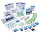 Click Medical Bs8599-2 Large Travel First Aid Kit In Medium Feva Bag Green