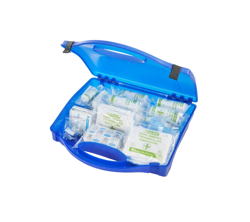 Click Medical 21-50 Person Kitchen / Catering First Aid Kit Blue