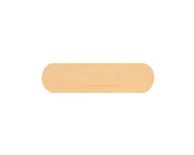 Hygioplast Waterproof Medium Strip Plasters 100 Flesh