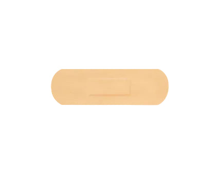 Hygioplast Waterproof Senior Strip Plasters 100 Flesh